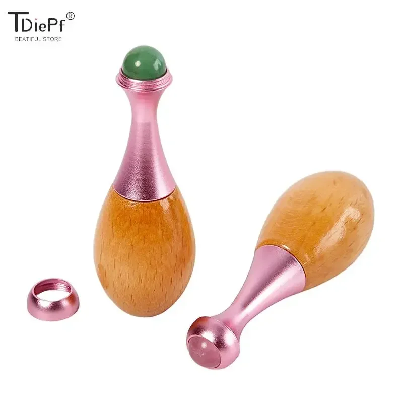1pcs Gourd Shaped Natural Jade - Jade Roller Gua Sha 评论和价格