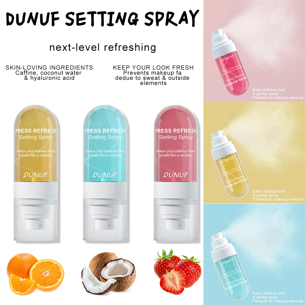DUNUF 1 Pcs Moisturizing Makeu - Makeup Fixing Mist 评论和价格
