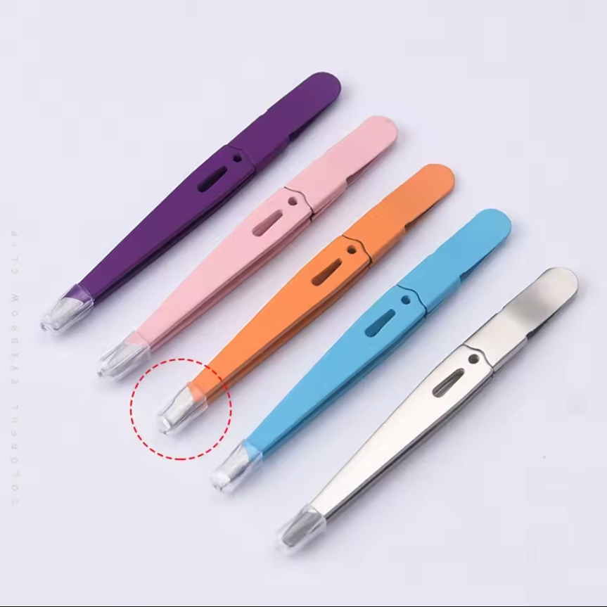 Stainless Steel Slanted Eye Br - Beauty Makeup Remover 评论和价格