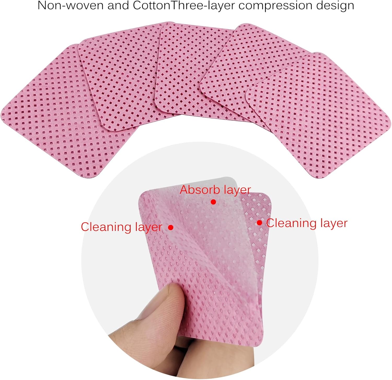 600 Lint-Free Nail Wipes, Non- - Gel Nail Polish 评论和价格