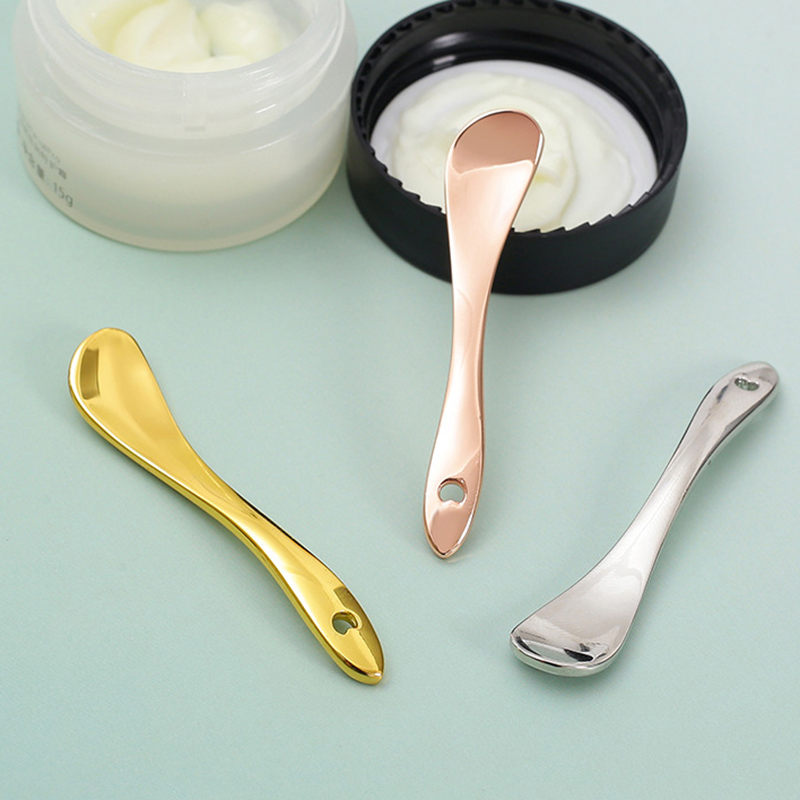 Metal Cosmetic Skincare Spatul - Beauty Makeup Cream 评论和价格