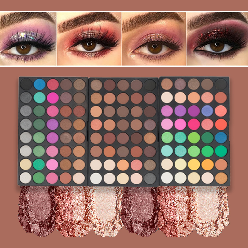 120 Color Eye Makeup,3-in-1 Ey - Beauty Makeup Palette 评论和价格