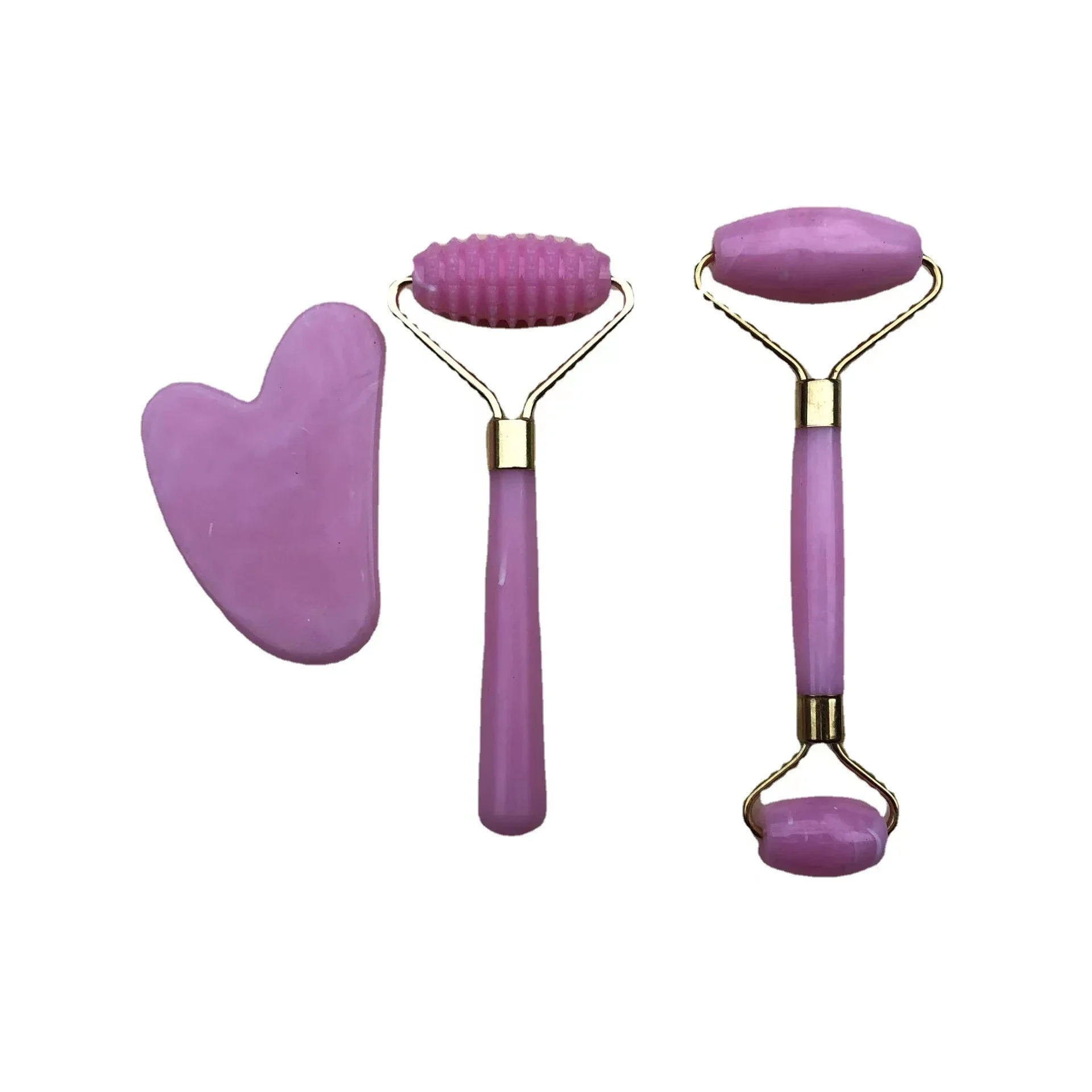 Resin Roller Massager for Face - Jade Roller Gua Sha 评论和价格
