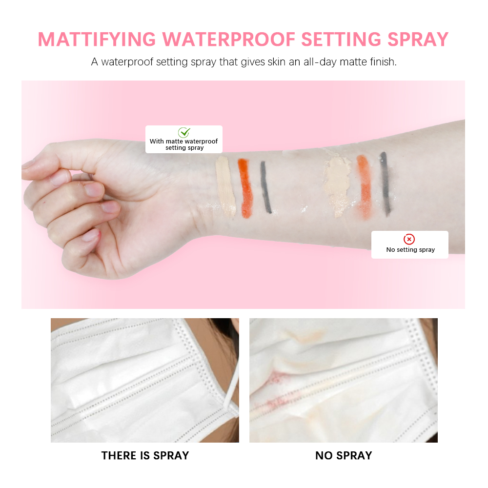 Mattifying Waterproof Setting  - Makeup Fixing Mist 评论和价格