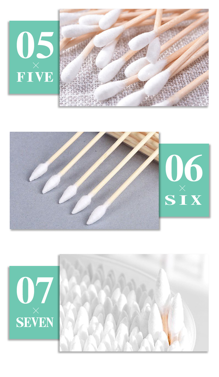 500pcs Boxed Bamboo Swabs Doub - Beauty Makeup Tips 评论和价格