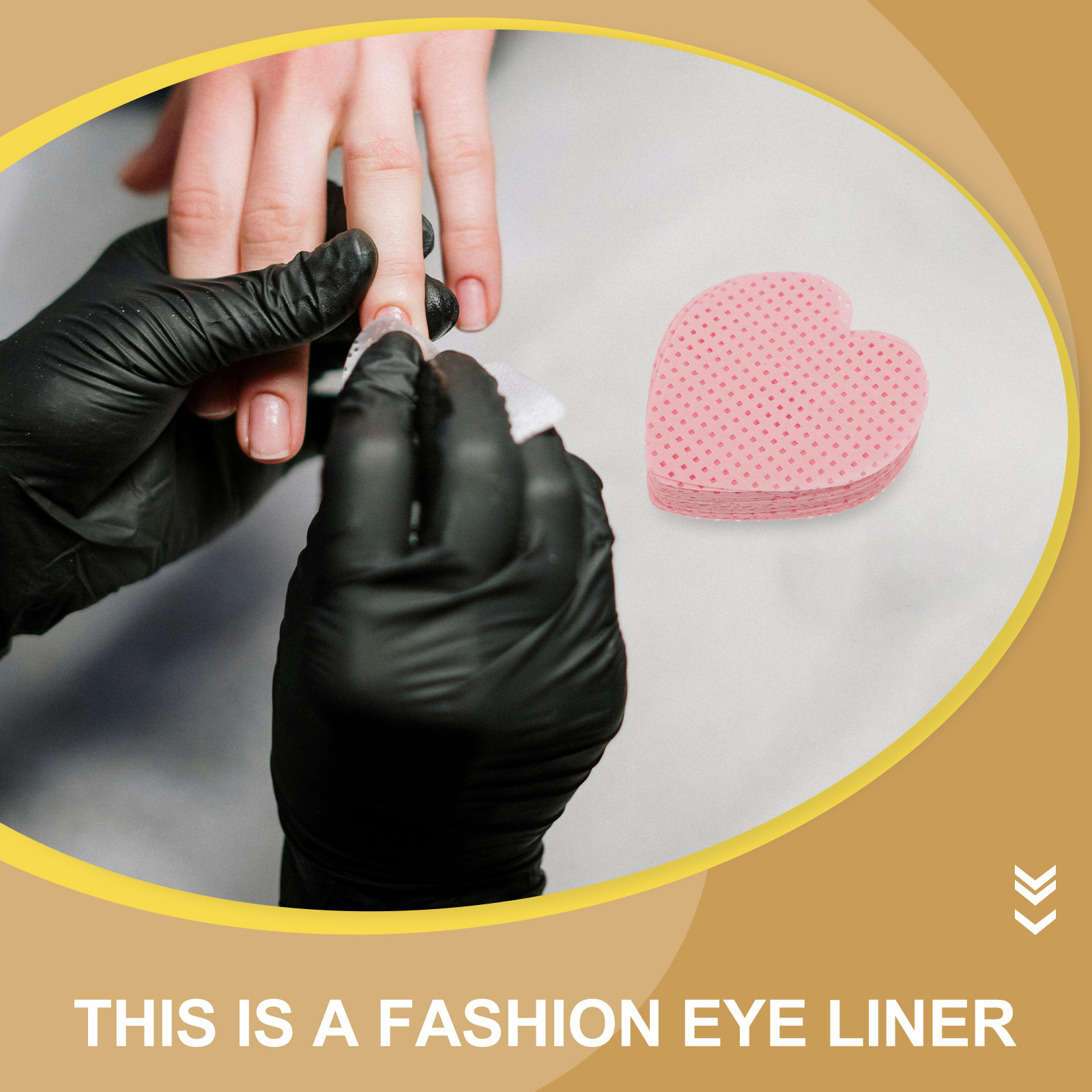 200 Sheets Heart-Shaped Cotton - Gel Nail Polish 评论和价格