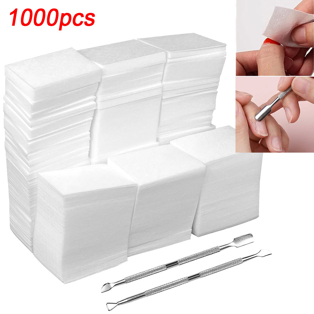 1000Pcs Lint Free Nail Wipes G - Gel Nail Polish 评论和价格