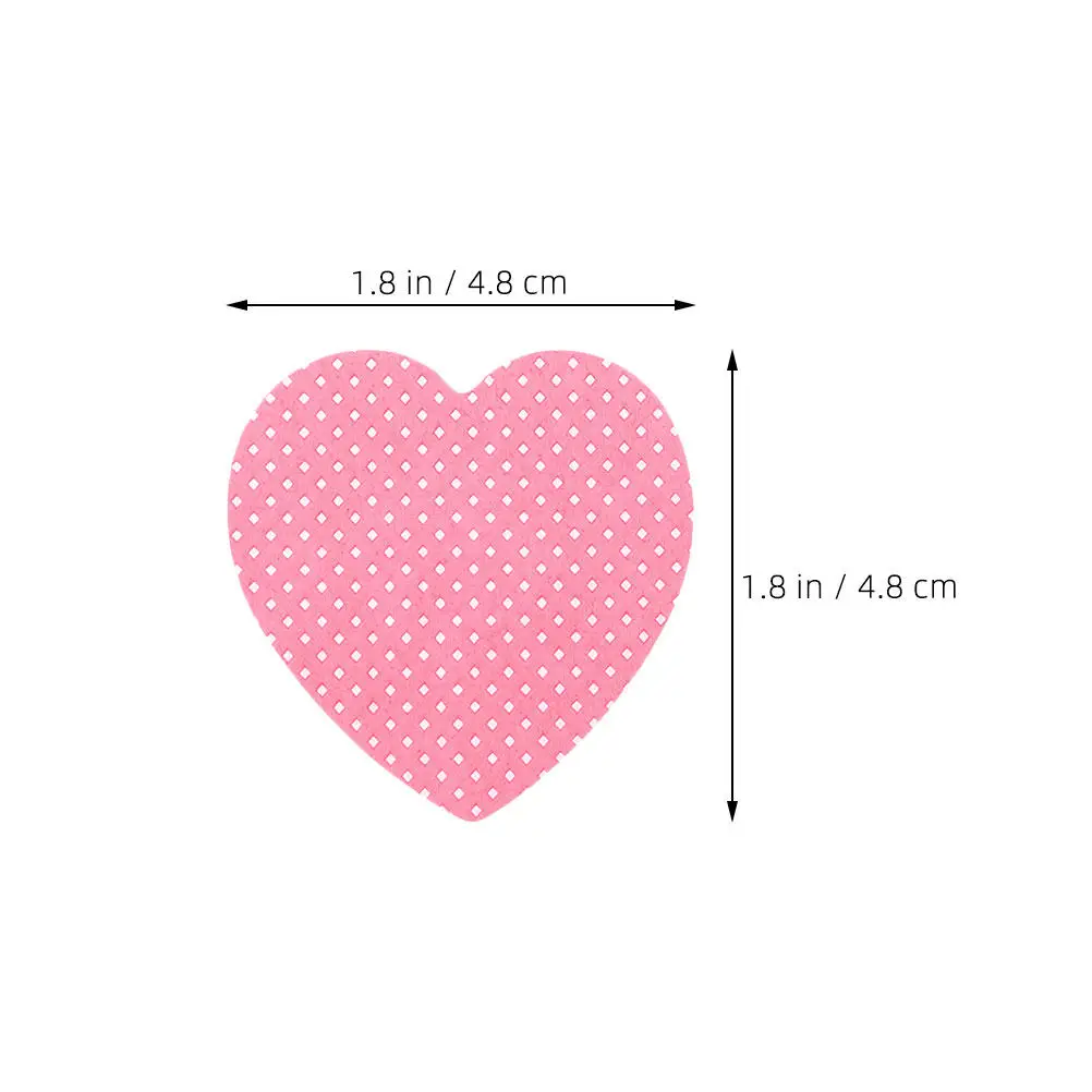 Heart Shaped Lint-Free Nail Wi - Gel Nail Polish 评论和价格