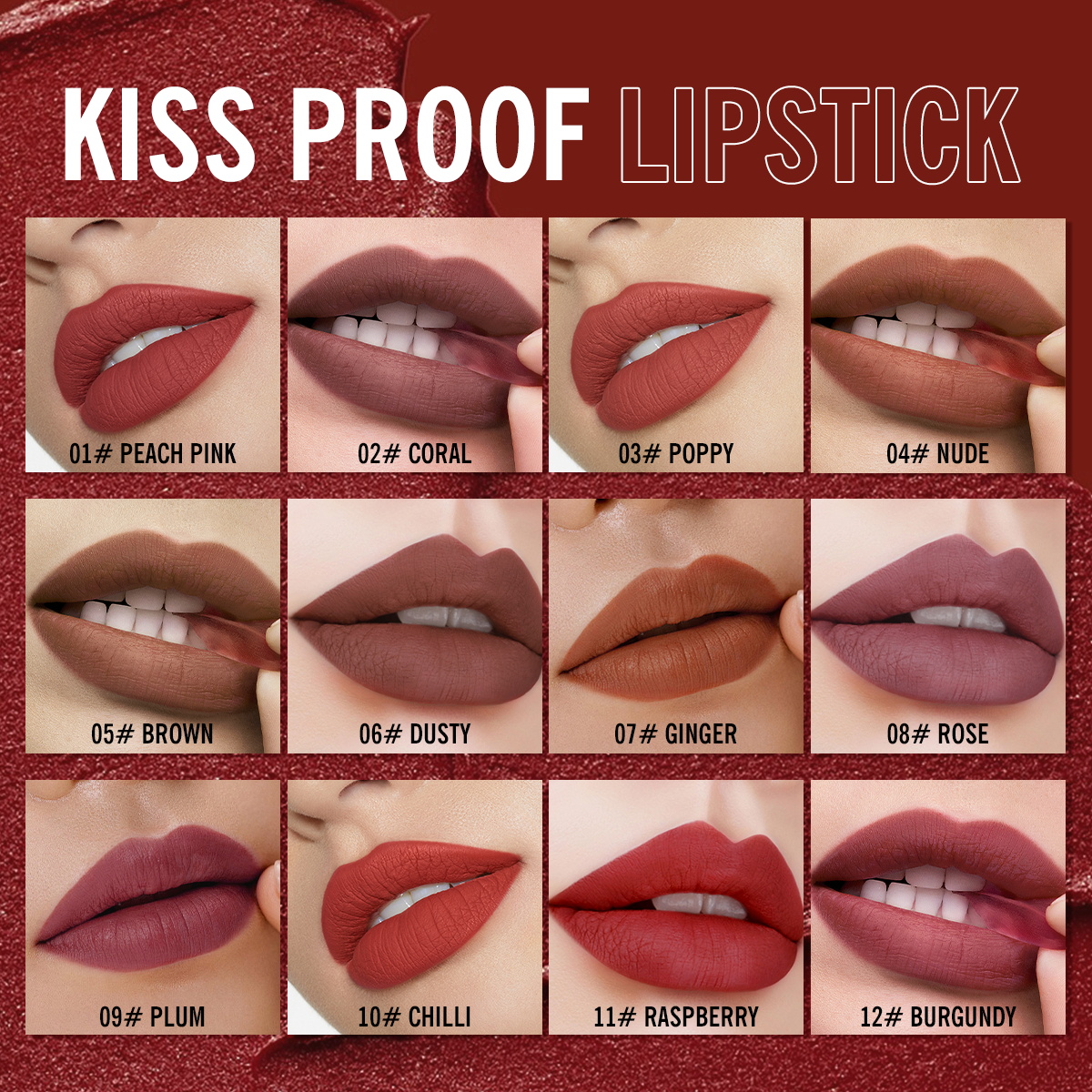IMAGIC Lipstick Matte Long Las - Beauty Makeup Images 评论和价格