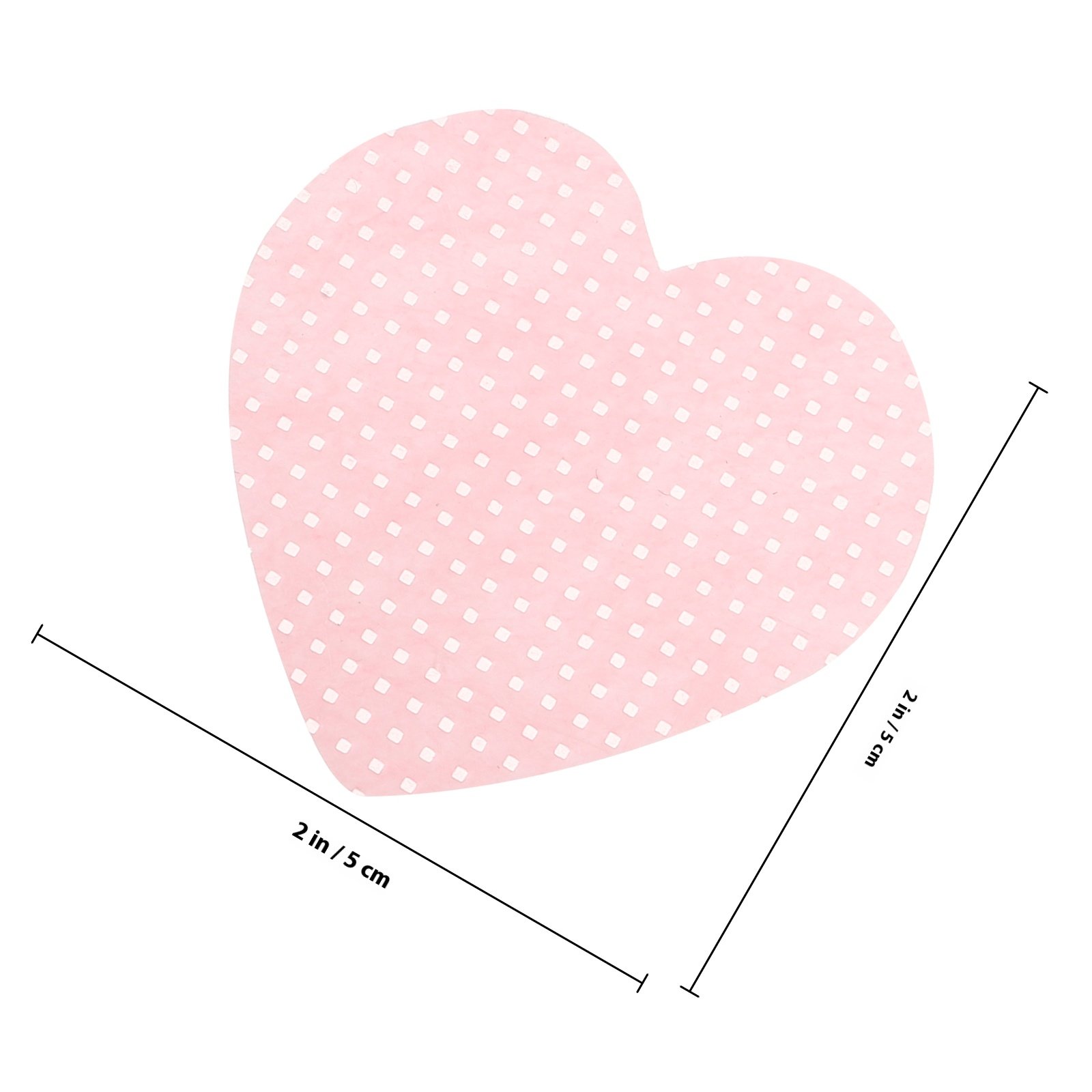 Heart-Shaped Nail Cleaning Pad - Gel Nail Polish 评论和价格
