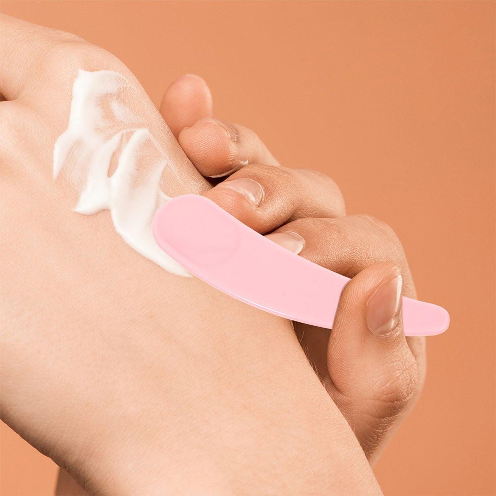 100Pcs Face Mask Spoon Mini Pl - Beauty Makeup Cream 评论和价格