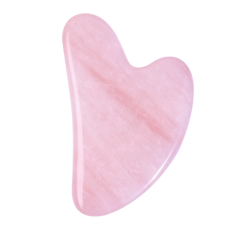Hot Selling A+Rose Quartz Gua  - Jade Roller Gua Sha 评论和价格