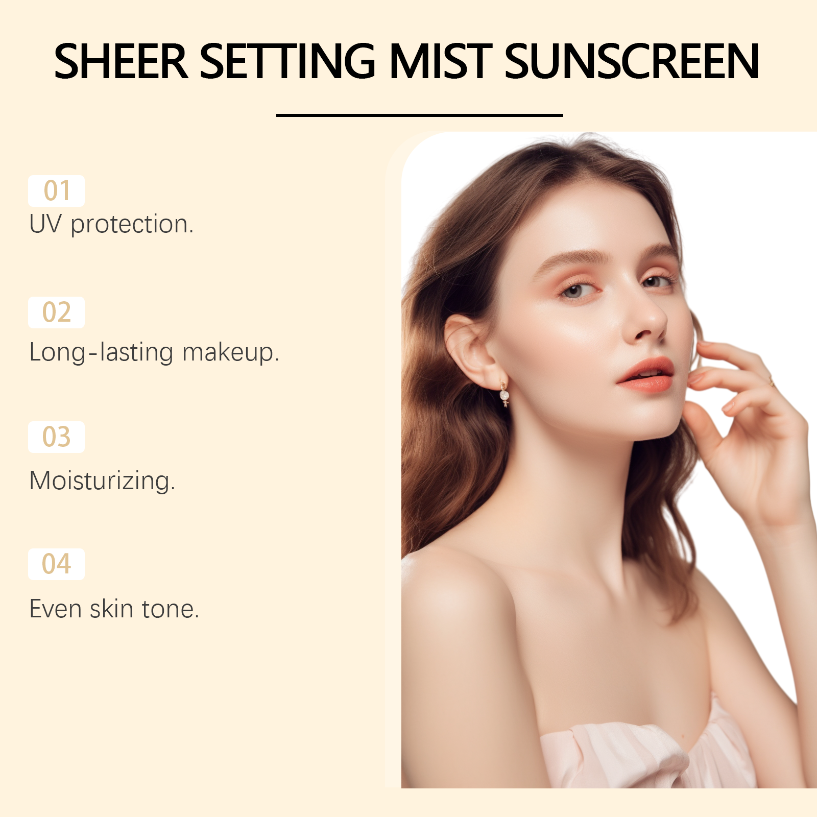 Spf 50+ Makeup Setting Spray O - Makeup Fixing Mist 评论和价格