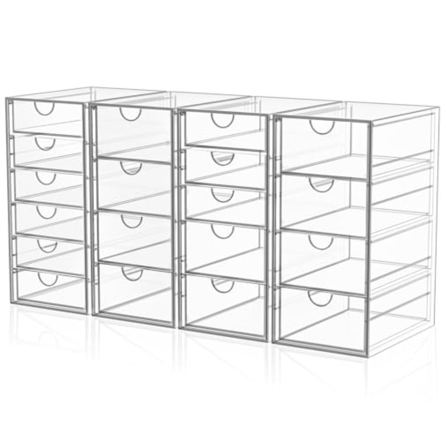 Acrylic Makeup Organizer with, - Beauty Makeup Palette 评论和价格