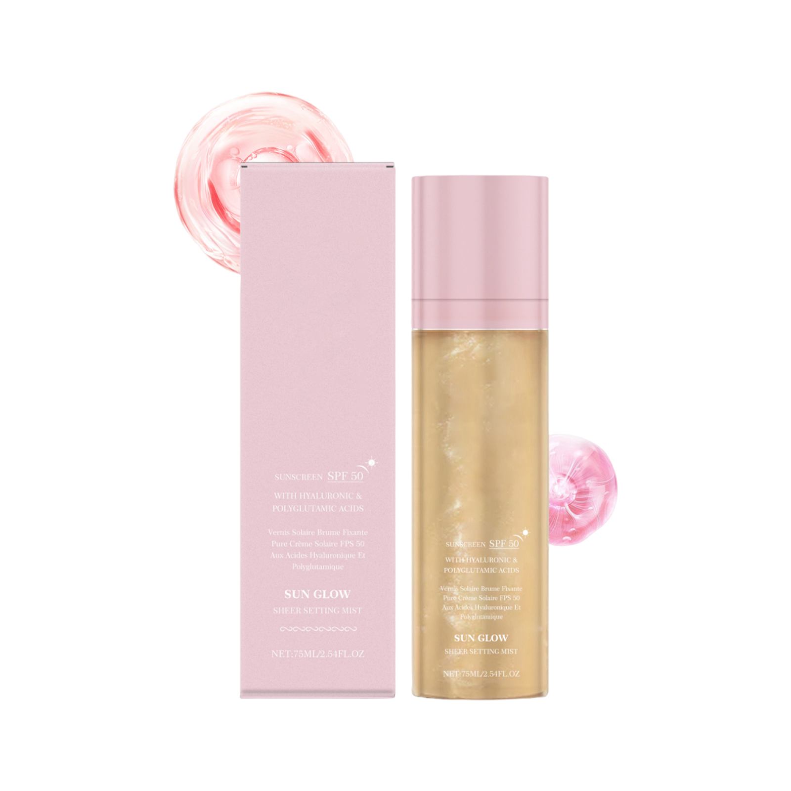 Makeup Setting Spray Spf 50+ S - Makeup Fixing Mist 评论和价格