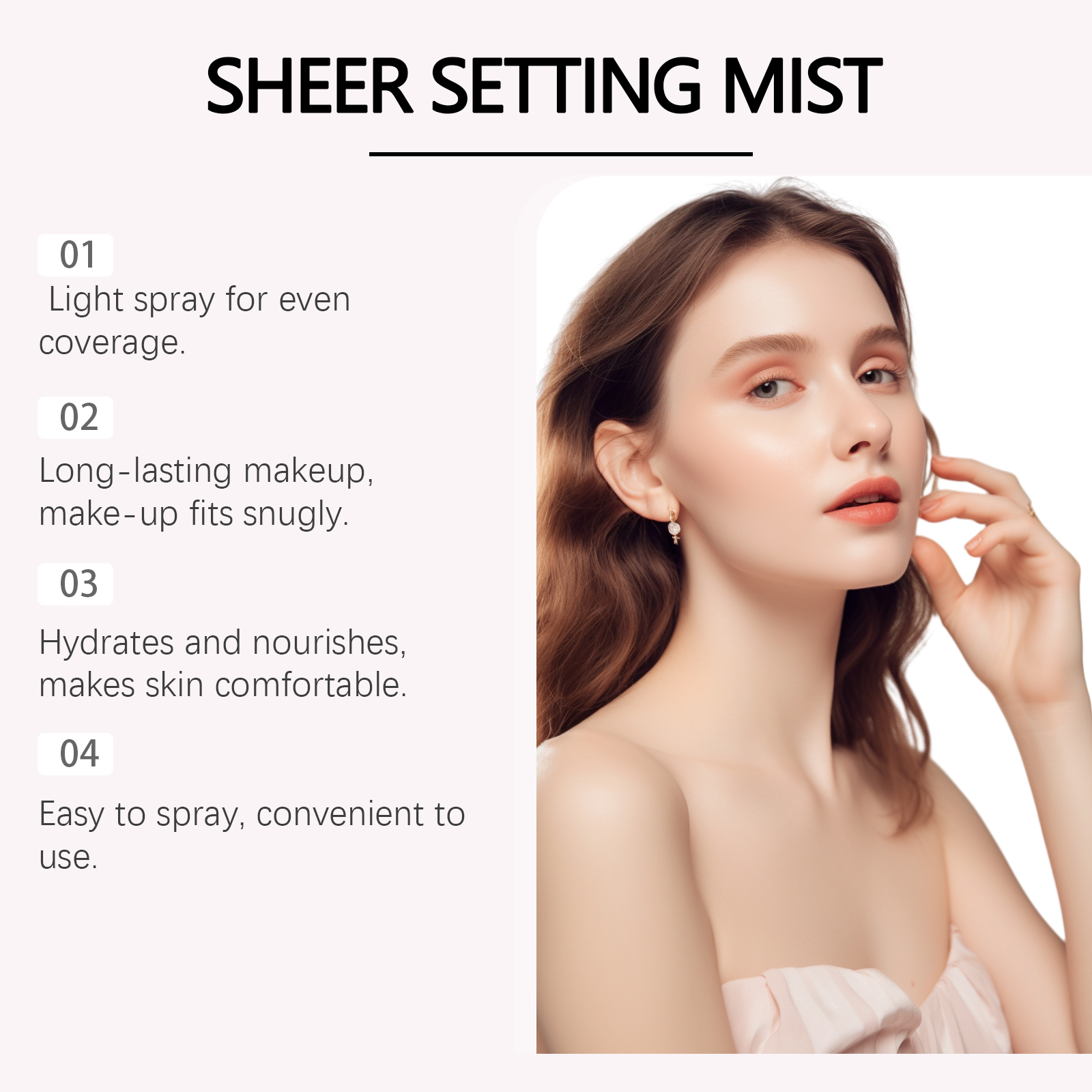 Makeup Setting Spray Spf 50+ S - Makeup Fixing Mist 评论和价格