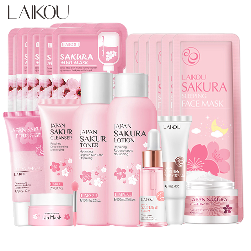 Sakura Facial Cleaner Korean F - Beauty Makeup Cream 评论和价格