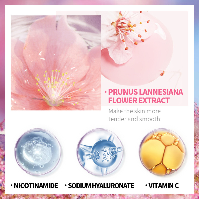LAIKOU 8Pcs Sakura Facial Skin - Beauty Makeup Cream 评论和价格