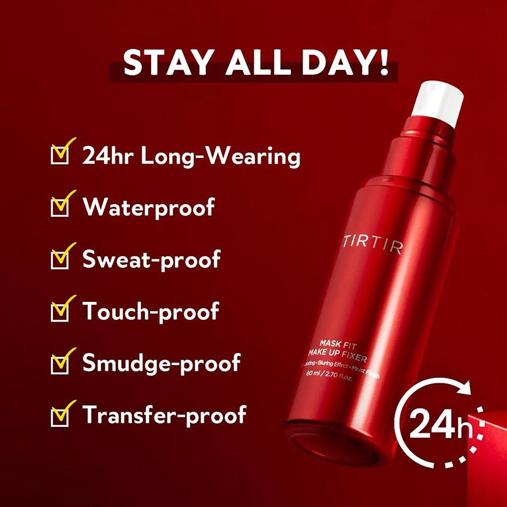 Korean TIRTIR Moisturizing Set - Makeup Fixing Mist 评论和价格