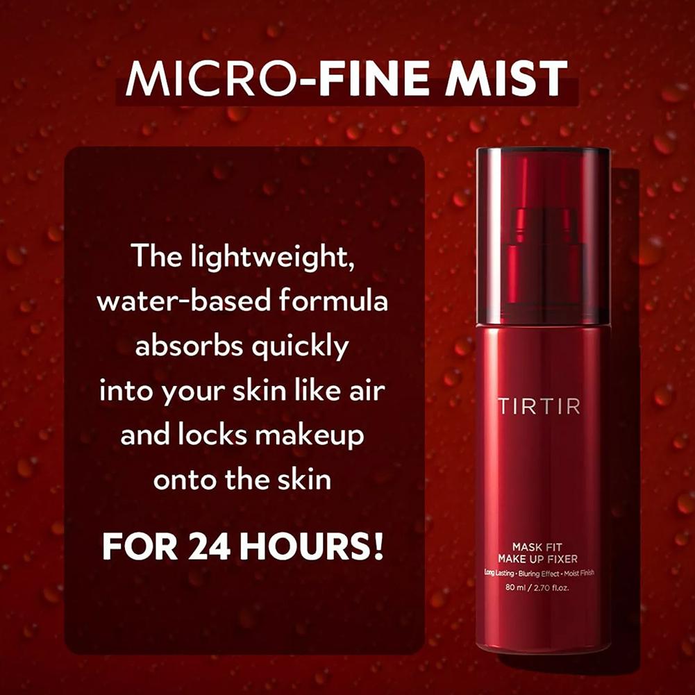 Korean TIRTIR Moisturizing Set - Makeup Fixing Mist 评论和价格