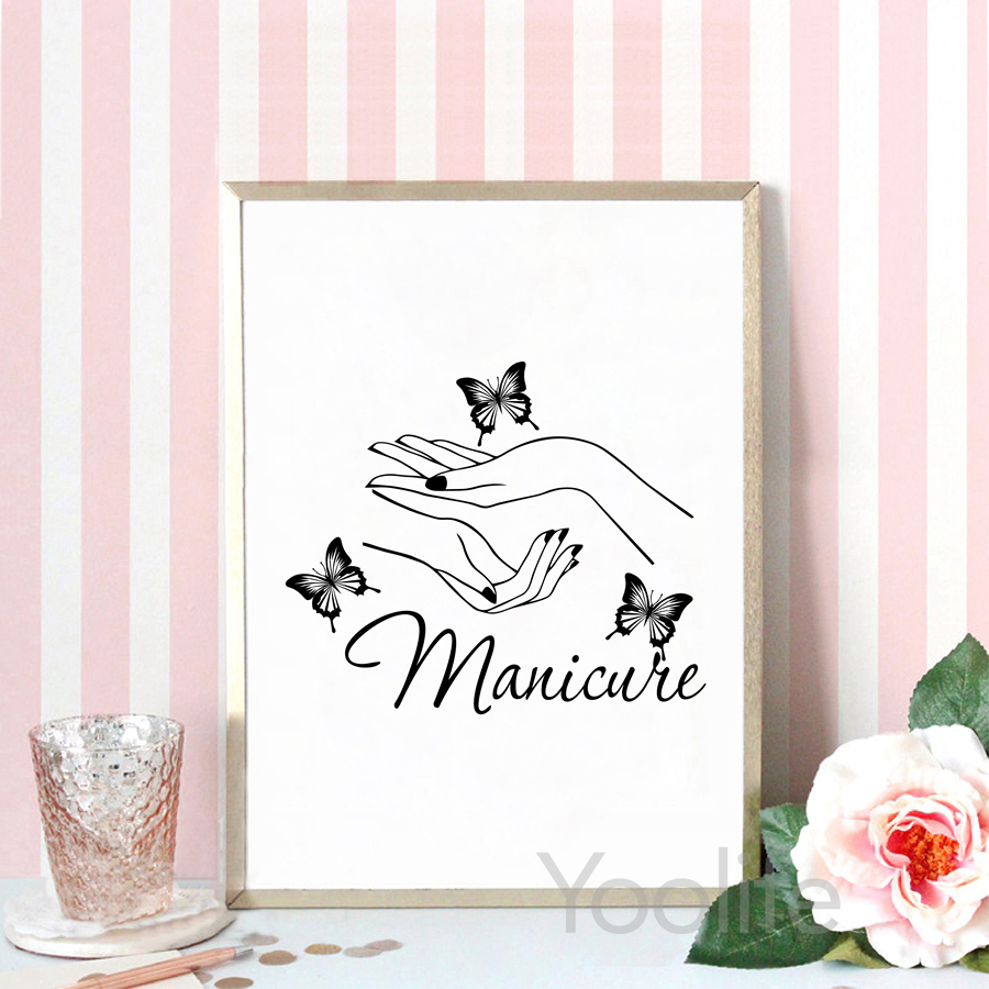 Nail Salon Quotes Makeup Wall  - Beauty Of Makeup Quotes 评论和价格