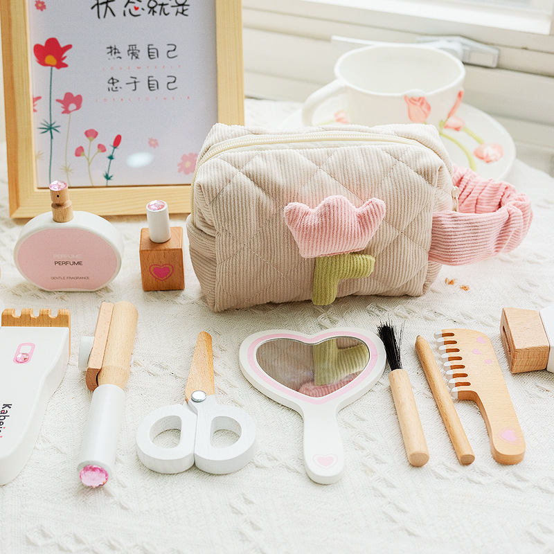 Korean Style Wooden Beauty Set - Beauty Makeup For Girl 评论和价格