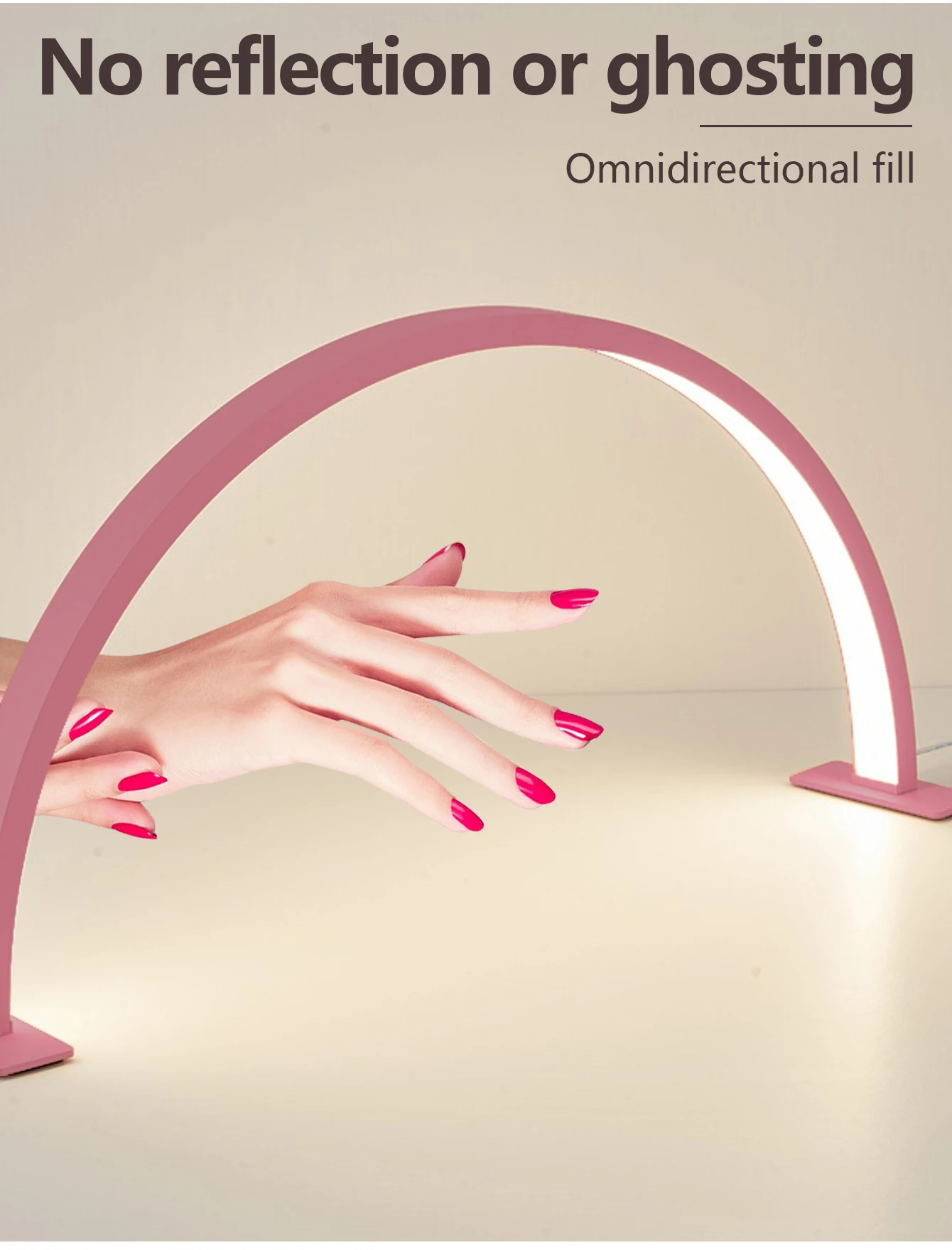 LED Nail Lamp Half Moon Beauty - Beauty No Makeup 评论和价格