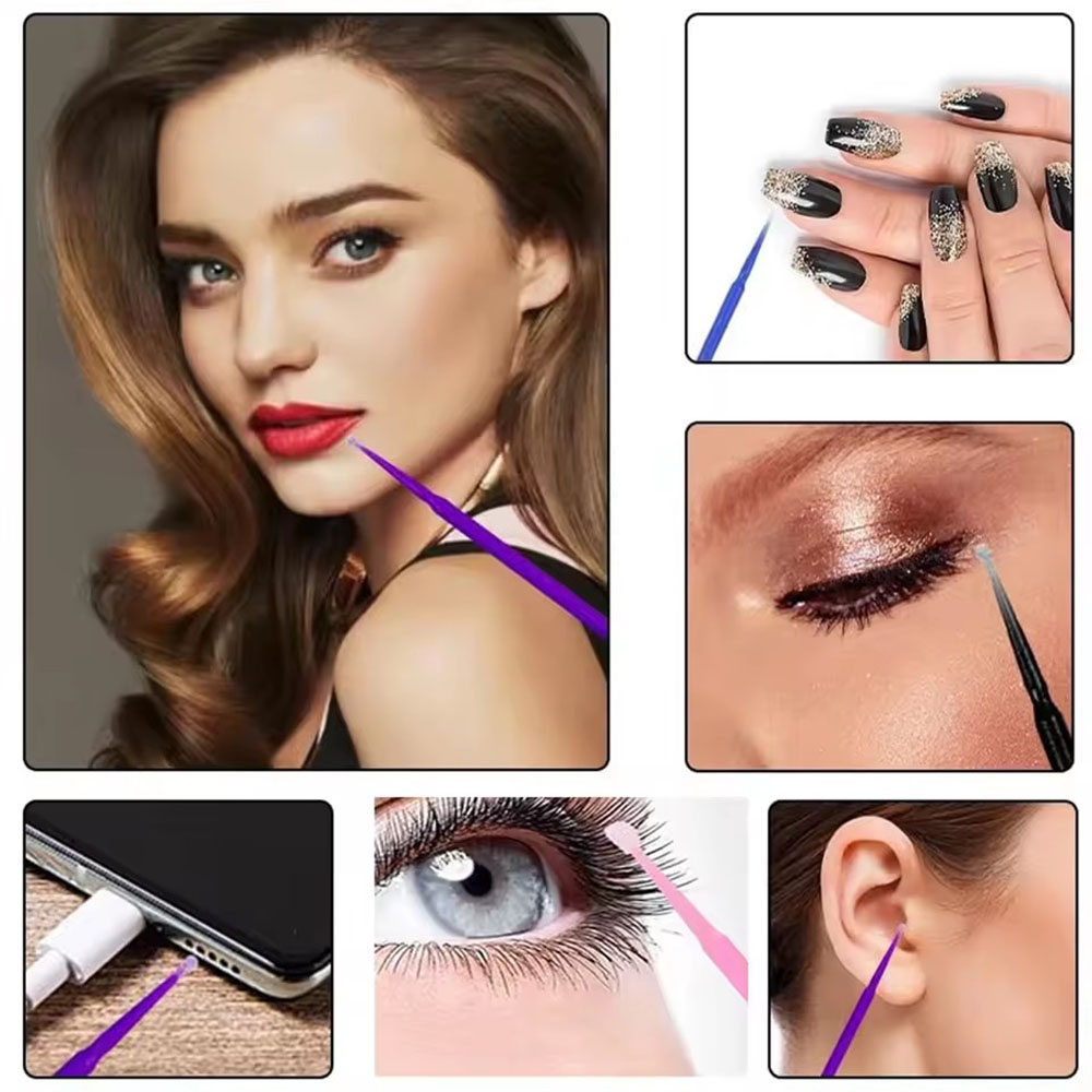 100PCS Eyelash Cleaning Brush  - Beauty Makeup Remover 评论和价格